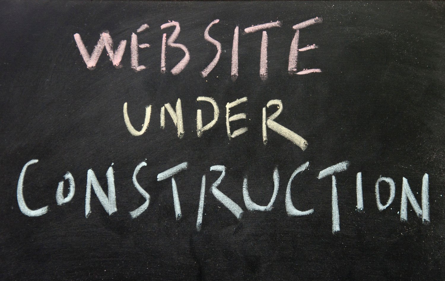 website under construction title